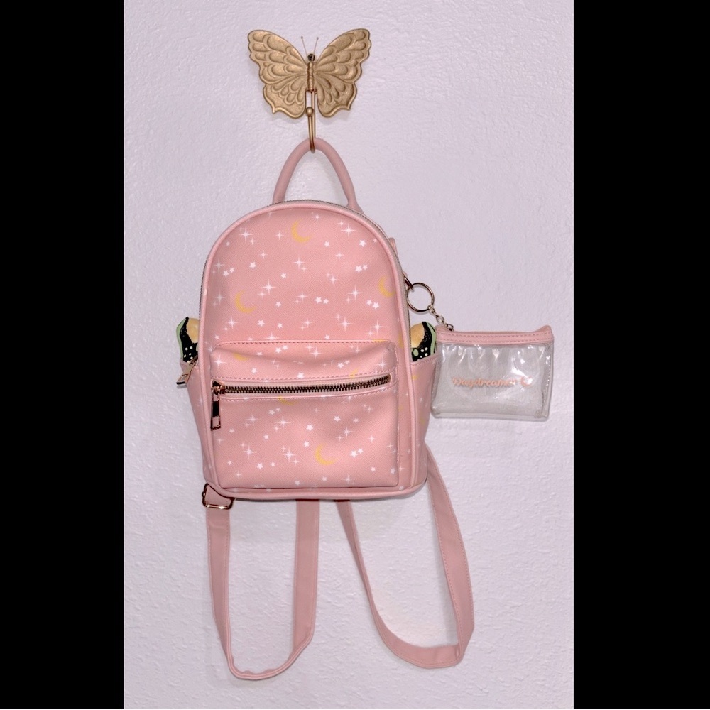 Pink Celestial Starry Mini Ld Backpack - image 1